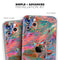 Liquid Abstract Paint Remix V45 - Skin-Kit compatible with the Apple iPhone 12, 12 Pro Max, 12 Mini, 11 Pro or 11 Pro Max (All iPhones Available)