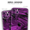 Liquid Abstract Paint Remix V48 - Skin-Kit compatible with the Apple iPhone 12, 12 Pro Max, 12 Mini, 11 Pro or 11 Pro Max (All iPhones Available)