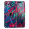 Liquid Abstract Paint Remix V4 - Skin-Kit compatible with the Apple iPhone 12, 12 Pro Max, 12 Mini, 11 Pro or 11 Pro Max (All iPhones Available)