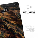 Liquid Abstract Paint Remix V50 - Full Body Skin Decal for the Apple iPad Pro 12.9", 11", 10.5", 9.7", Air or Mini (All Models Available)