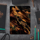 Liquid Abstract Paint Remix V50 - Full Body Skin Decal for the Apple iPad Pro 12.9", 11", 10.5", 9.7", Air or Mini (All Models Available)