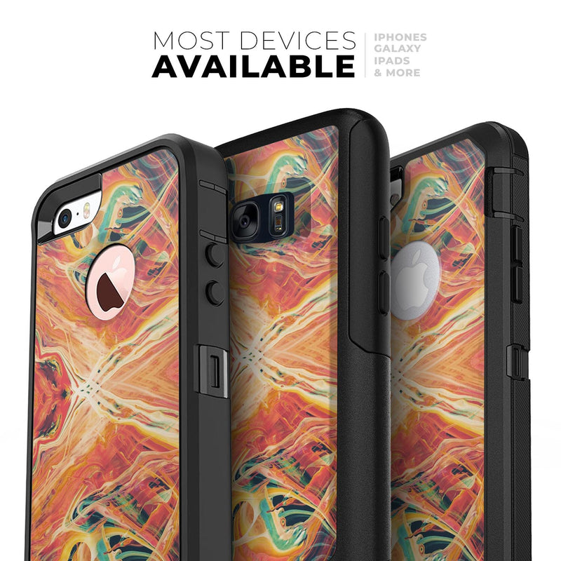 Liquid Abstract Paint Remix V59 - Skin Kit for the iPhone OtterBox Cases