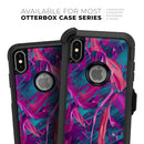 Liquid Abstract Paint Remix V5 - Skin Kit for the iPhone OtterBox Cases
