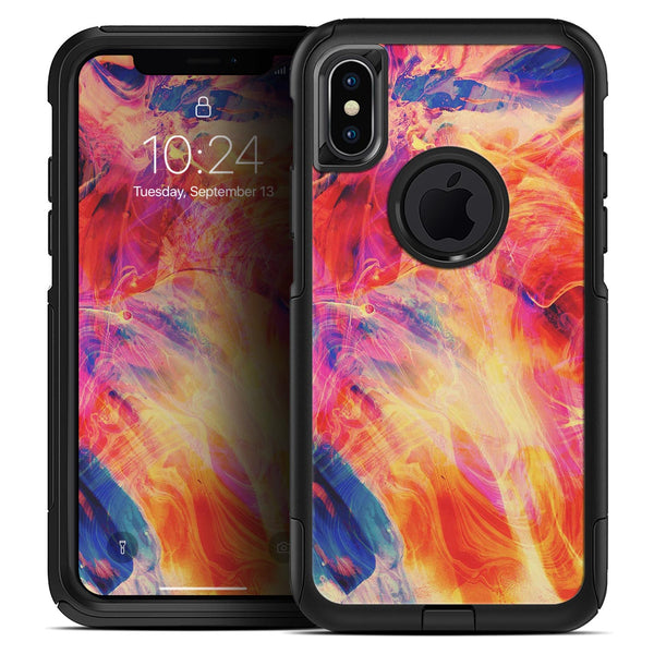 Liquid Abstract Paint Remix V69 - Skin Kit for the iPhone OtterBox Cases