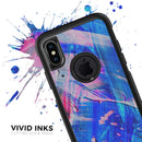 Liquid Abstract Paint Remix V77 - Skin Kit for the iPhone OtterBox Cases