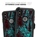 Liquid Abstract Paint Remix V85 - Skin Kit for the iPhone OtterBox Cases