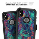 Liquid Abstract Paint Remix V91 - Skin Kit for the iPhone OtterBox Cases