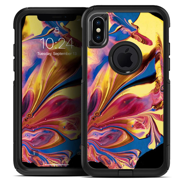 Liquid Abstract Paint V11 - Skin Kit for the iPhone OtterBox Cases