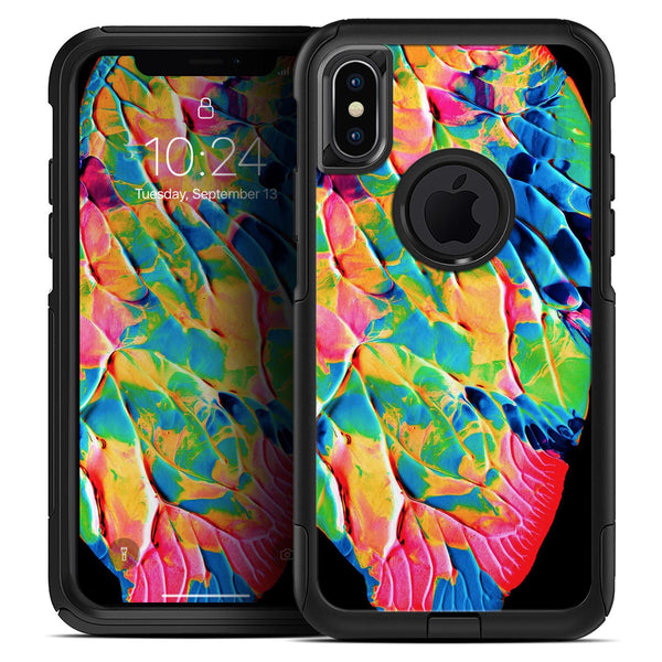 Liquid Abstract Paint V14 - Skin Kit for the iPhone OtterBox Cases
