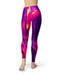 Liquid Abstract Paint V17 - All Over Print Womens Leggings / Yoga or Workout Pants