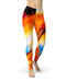 Liquid Abstract Paint V1 - All Over Print Womens Leggings / Yoga or Workout Pants