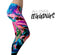 Liquid Abstract Paint V20 - All Over Print Womens Leggings / Yoga or Workout Pants