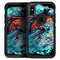 Liquid Abstract Paint V21 - Skin Kit for the iPhone OtterBox Cases