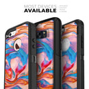 Liquid Abstract Paint V28 - Skin Kit for the iPhone OtterBox Cases