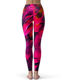 Liquid Abstract Paint V29 - All Over Print Womens Leggings / Yoga or Workout Pants