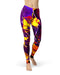 Liquid Abstract Paint V32 - All Over Print Womens Leggings / Yoga or Workout Pants