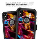 Liquid Abstract Paint V33 - Skin Kit for the iPhone OtterBox Cases