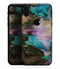 Liquid Abstract Paint V36 - iPhone XS MAX, XS/X, 8/8+, 7/7+, 5/5S/SE Skin-Kit (All iPhones Avaiable)
