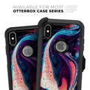 Liquid Abstract Paint V38 - Skin Kit for the iPhone OtterBox Cases