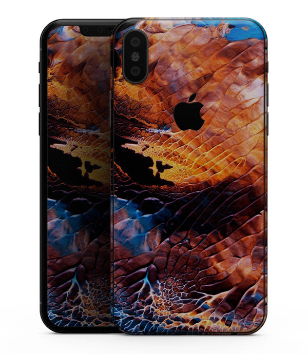 Liquid Abstract Paint V40 - iPhone XS MAX, XS/X, 8/8+, 7/7+, 5/5S/SE Skin-Kit (All iPhones Avaiable)
