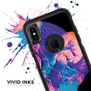 Liquid Abstract Paint V41 - Skin Kit for the iPhone OtterBox Cases
