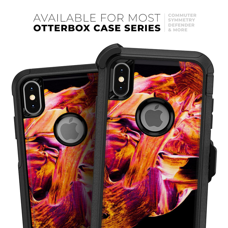 Liquid Abstract Paint V47 - Skin Kit for the iPhone OtterBox Cases