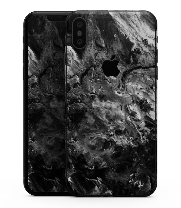 Liquid Abstract Paint V52 - iPhone XS MAX, XS/X, 8/8+, 7/7+, 5/5S/SE Skin-Kit (All iPhones Avaiable)