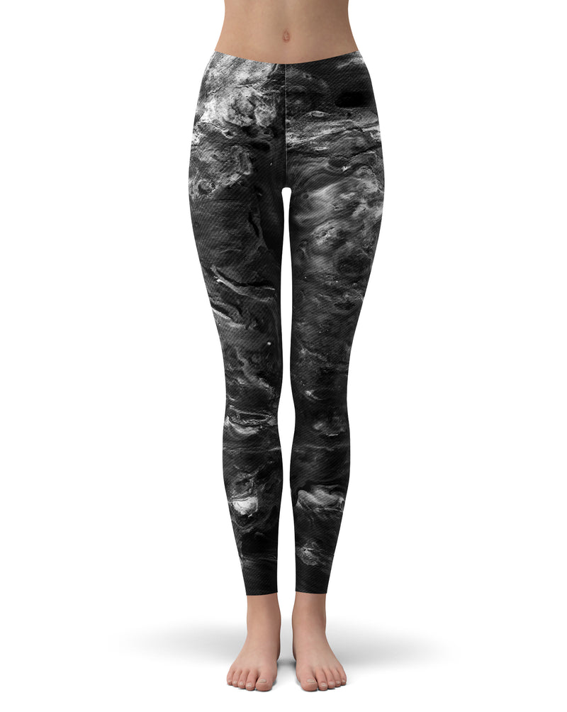 Liquid Abstract Paint V54 - All Over Print Womens Leggings / Yoga or Workout Pants