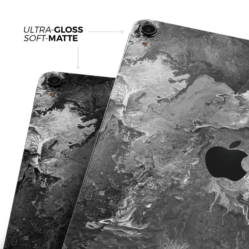 Liquid Abstract Paint V56 - Full Body Skin Decal for the Apple iPad Pro 12.9", 11", 10.5", 9.7", Air or Mini (All Models Available)
