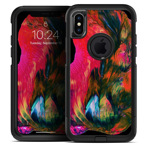 Liquid Abstract Paint V61 - Skin Kit for the iPhone OtterBox Cases