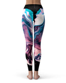 Liquid Abstract Paint V62 - All Over Print Womens Leggings / Yoga or Workout Pants