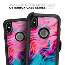 Liquid Abstract Paint V66 - Skin Kit for the iPhone OtterBox Cases