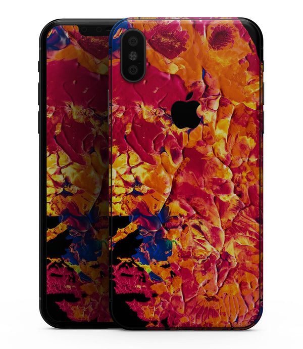 Liquid Abstract Paint V6 - iPhone XS MAX, XS/X, 8/8+, 7/7+, 5/5S/SE Skin-Kit (All iPhones Avaiable)