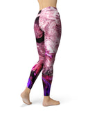 Liquid Abstract Paint V70 - All Over Print Womens Leggings / Yoga or Workout Pants