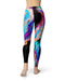 Liquid Abstract Paint V71 - All Over Print Womens Leggings / Yoga or Workout Pants