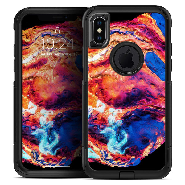 Liquid Abstract Paint V72 - Skin Kit for the iPhone OtterBox Cases