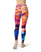 Liquid Abstract Paint V72 - All Over Print Womens Leggings / Yoga or Workout Pants