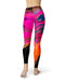 Liquid Abstract Paint V73 - All Over Print Womens Leggings / Yoga or Workout Pants