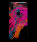 Liquid Abstract Paint V73 - iPhone XS MAX, XS/X, 8/8+, 7/7+, 5/5S/SE Skin-Kit (All iPhones Avaiable)
