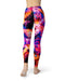 Liquid Abstract Paint V74 - All Over Print Womens Leggings / Yoga or Workout Pants