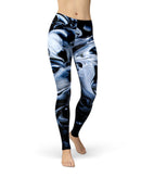 Liquid Abstract Paint V77 - All Over Print Womens Leggings / Yoga or Workout Pants