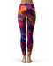 Liquid Abstract Paint V78 - All Over Print Womens Leggings / Yoga or Workout Pants