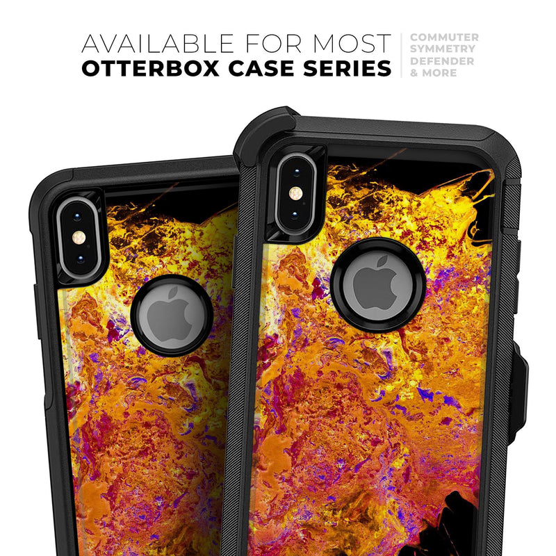 Liquid Abstract Paint V7 - Skin Kit for the iPhone OtterBox Cases