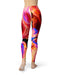 Liquid Abstract Paint V80 - All Over Print Womens Leggings / Yoga or Workout Pants