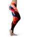 Liquid Abstract Paint V8 - All Over Print Womens Leggings / Yoga or Workout Pants