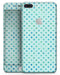 Little Aqua Watercolor Polka Dots - Skin-kit for the iPhone 8 or 8 Plus