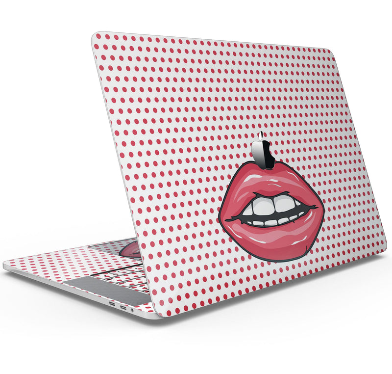Lovely Lips - Skin Decal Wrap Kit Compatible with the Apple MacBook Pro, Pro with Touch Bar or Air (11", 12", 13", 15" & 16" - All Versions Available)
