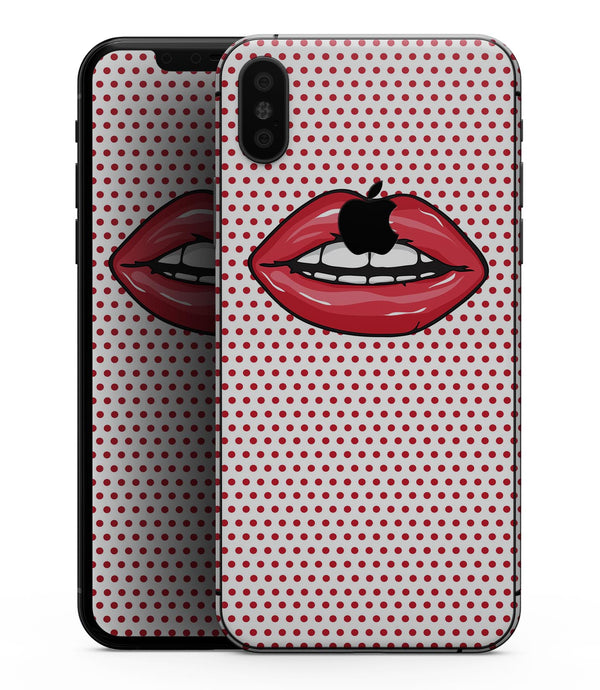 Lovely Lips - iPhone XS MAX, XS/X, 8/8+, 7/7+, 5/5S/SE Skin-Kit (All iPhones Avaiable)