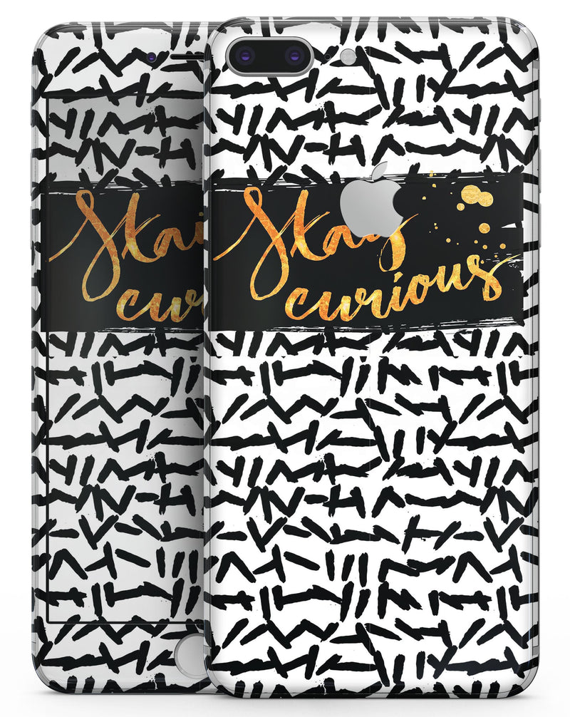 Lux Stay Curious - Skin-kit for the iPhone 8 or 8 Plus