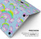 Magical Cartoon Unicorns - Skin Decal Wrap Kit Compatible with the Apple MacBook Pro, Pro with Touch Bar or Air (11", 12", 13", 15" & 16" - All Versions Available)